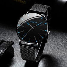 Waterproof Men's Watch Stainless Steel Quartz Luminous Classic Watches Business