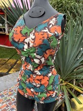 vintage 1960’s Fab Print swimming costume 10