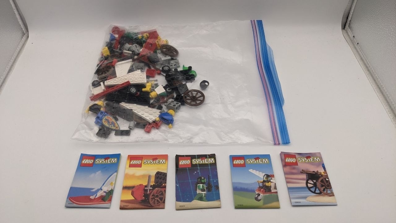 LEGO Vintage 1993 Assort Five Set Bonus Value Pack 1967 OPENED UNUSED/NEW
