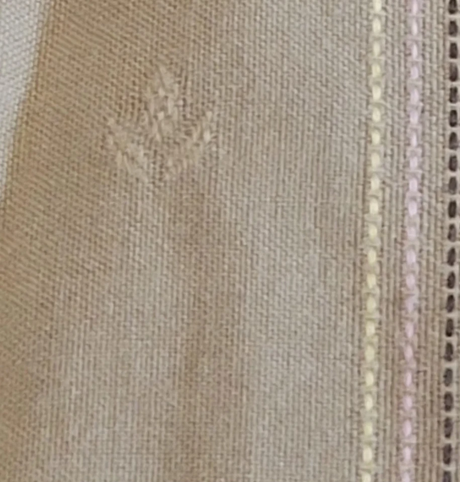 Horny Toad Shirt Mens Large Tan Beige Striped Short Sleeve Button Up Pocket - Image 3 of 4