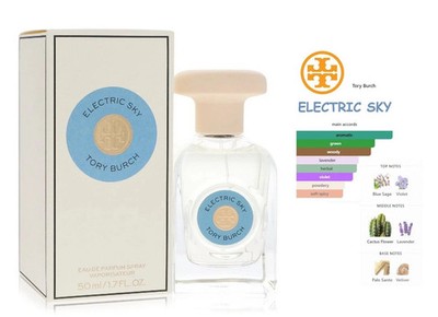 Tory Burch ELECTRIC SKY Eau de Parfum Spray 1.7 OZ SEALED BOX Perfume