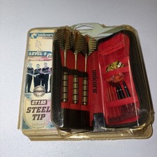 Unicorn GT185 English 22gram Steel Tip Brass Darts Level 5 Luxury Wallet Kit New