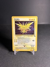 Pokémon TCG Zapdos 15/62 Fossil Holo MP on eBay