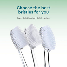 Toothbrush Replacement Brush Heads 2-Count Improve Gum Health  Reduce Gum Issue