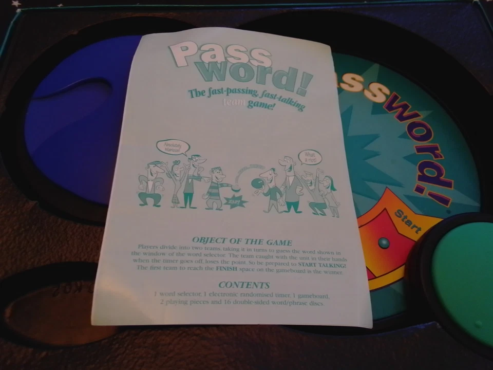 🎲 Waddingtons Password Board Game 1995 100% Complete Working Vintage - Image 4 of 4