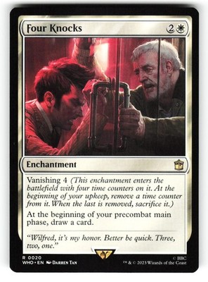 Four Knocks #20 (NM) (Non-Foil) (R) (WHO) Magic MTG