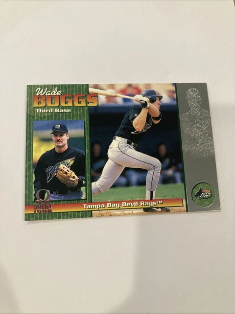 1999 SkyBox Omega #227 Wade Boggs Tampa Bay Devil Rays Baseballkarte