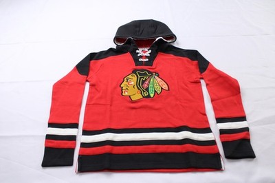 Chicago Blackhawks Youth Ageless Must Have Hoodie TM8 Red Medium (10/12)