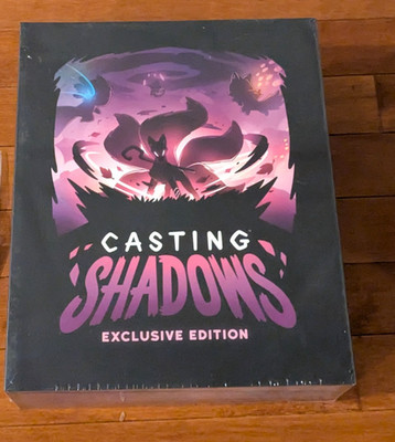 Casting Shadows Kickstarter Exclusive Edition Tee Turtle Games NEW SEALED