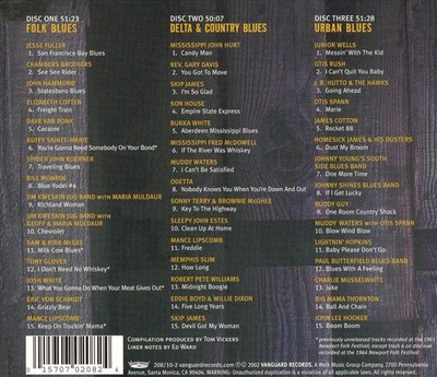 VARIOUS ARTISTS - VANGUARD: ROOTS OF THE BLUES NEW CD