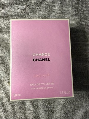 Chanel Chance Eau Vive 1.7 Oz Eau De Toilette Spray, Sealed New