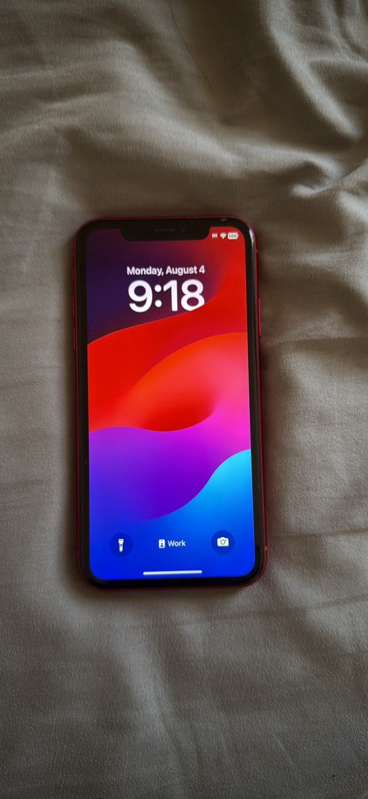 Unlocked Red iPhone XR 64GB Carrie Fisher Tribute Edition