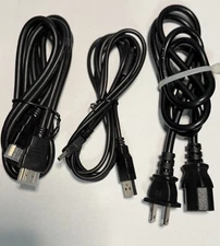 Sony PlayStation 3 PS3 Fat Bundle Power Cord ,  HDMI, Controller Charger