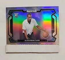 2024 Prizm Draft Picks Alexandre Sarr RC #52 Silver Prizm Rookie Variation M1