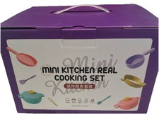 Mini Kitchen Real Cooking Set