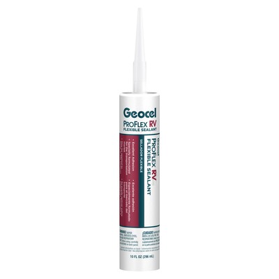 Geocel GC28903 (GC28103), 10 oz. Black ProFlex RV Flexible Sealant