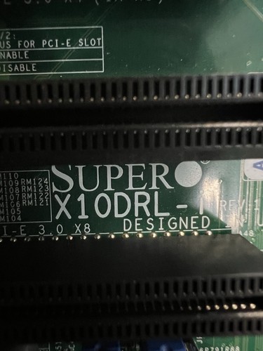 Supermicro X10DRL-i 2x Xeon E5-2630V4 32GB RAM DDR4 ATX Motherboard + I/O Shield - Bild 2 von 4