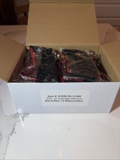 12- Pack Compatible EPSON ERC30 Black/Red Ribbon Cartridges R-ERC30-BR 