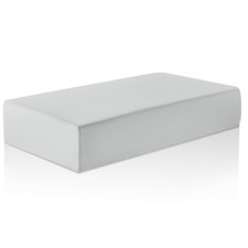 Cube Pillowcase Gray, 24 x12 x4 Pillowcases for Cube Shape Pillow