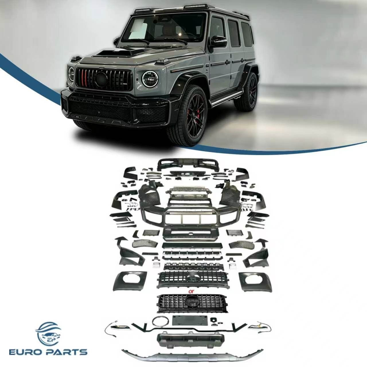 Brabus Body Kit Upgrade To 2025 W465 Fits Mercedes Benz G CLASS W463A/W464 19-24