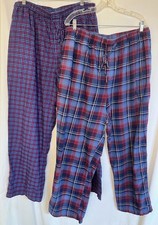 Lot of 2 Brooks Brothers Plaid Pajama/Lounge Pants Lounge Cotton Flannel- Sz XL