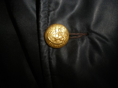 GERBER CO.CAR DUTY SAN RAFAEL SHERIFF BLACK JACKET SIZE 44L VINTAGE MADE IN USA - Picture 2 of 12
