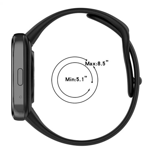 Bracelet pour Xiaomi Redmi Watch 3 silicone actif bracelet sport montre - Photo 10 sur 42