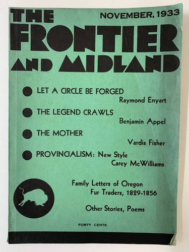 Midland A Magazine of the Middle West kaputte Run 1926-1934 - Bild 5 von 6