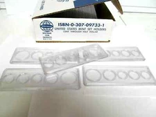 LOT 5 * 5 Coin Year or Mint Set Holders by Whitman 5 Complete pcs.  1c-50c