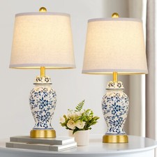 Chinoiserie Ceramic Table Lamps Set of 2 for ...