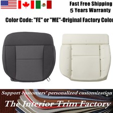 Fits 2004-2008 Ford F150 Driver Bottom Cloth Seat Cover Foam Cushion Dark Gray