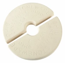 Ohio Stoneware 11679 2 Semi Circular Crock Weight 3 gal. for Canning (Pack of 2)