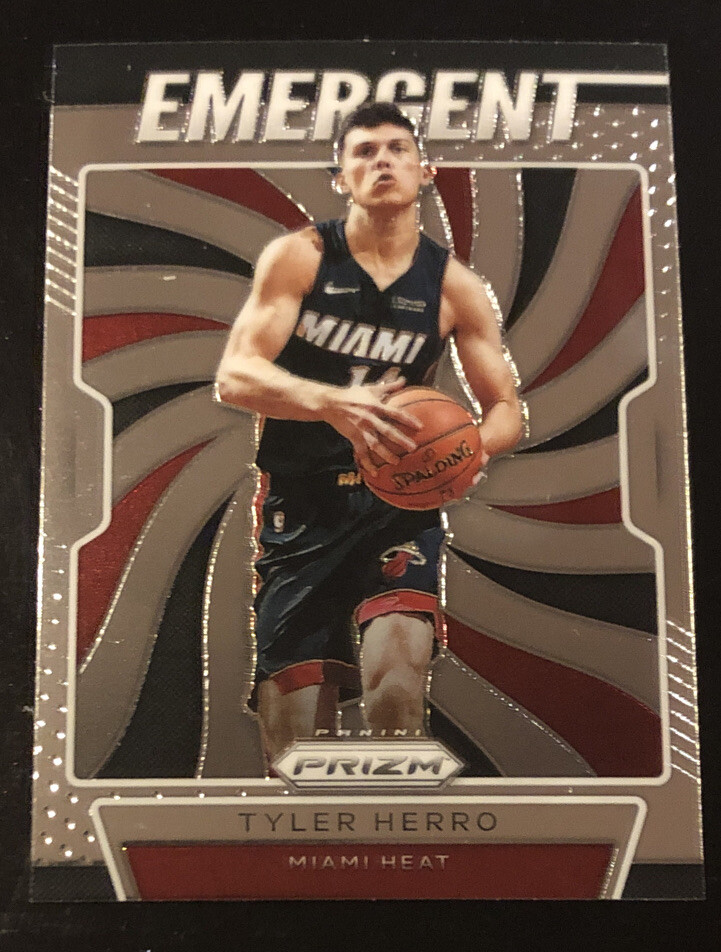 2019-20 Panini Prizm #5 TYLER HERRO Emergent Rookie Card! MIAMI HEAT
