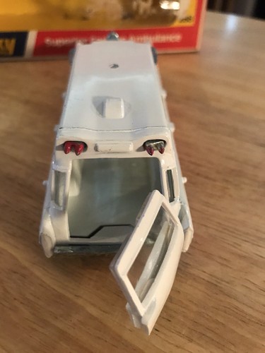 Vtg Dinky Die-Cast Superior Cadillac Ambulance With Original Box 1977 US Shipper - Picture 7 of 16