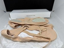 Weissman Sz. 7AM Ballet Pink Style W200 Canvas Split-Sole Ballet Shoe