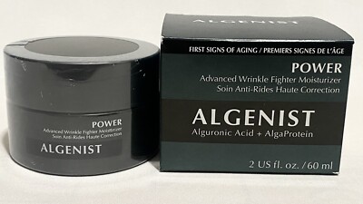 Algenist POWER Advanced Wrinkle Fighter Moisturizer 2oz / 60ml Sealed In Box