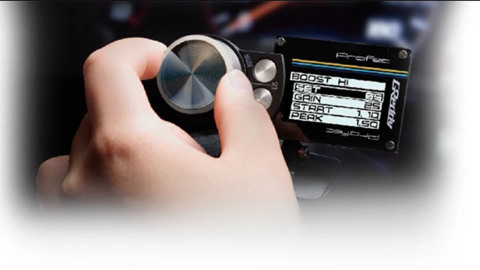 DISPOSITIVO ELECTRÓNICO GREDDY TRUST TURBO BOOST UNIDAD DE PANTALLA LED BLANCA PARA AUDI BMW Foto 4 de 4