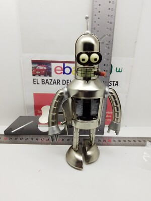 Futurama Figures : BENDER   BRIGHT 'N SHINY -Rocket USA -  3L050
