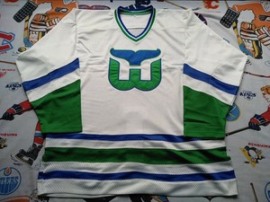 hartford whalers white jersey
