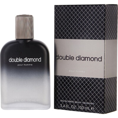 Double Diamond Pour Homme  By Yzy 3.4 oz/ 100 ml EDT Spray for Men