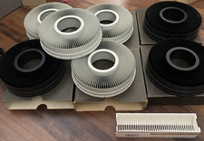 Lot of 7 Vintage Sears Easi-Load Circular Slide Tray holds 100 2x2 slides
