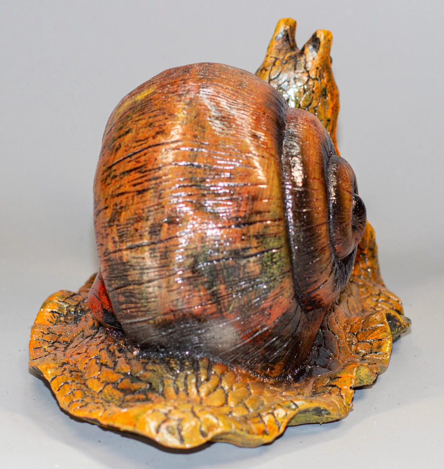Snail Statue Garden Sculpture Cochlea Flowerbed Decor Animal Back Yard Figurine - Image 4 of 4