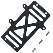 Piastra di fissaggio attrezzatura ricevitore in alluminio per telaio Tamiya CC01 Pajero Wrangler