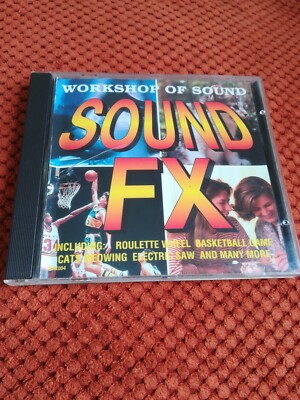 Workshop of Sound FX.. CD. x77 Sound Effects. See pics for sounds 