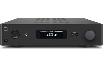 NAD C 368 BluOS-2i Streaming Integrated Amplifier  **Open Box**