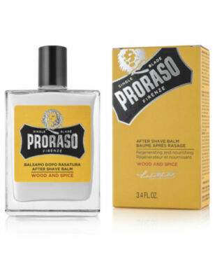 Proraso Herren After Shave Balsam Holz & Gewürz Aftershave Rasieren 100ml Flasche