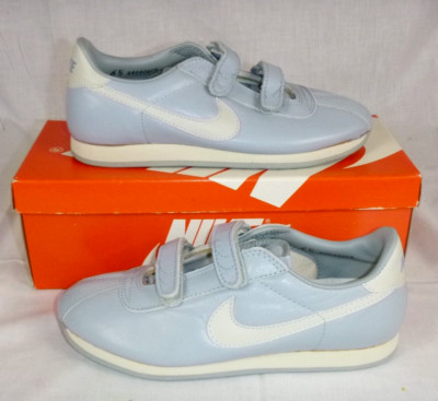 NOS Vtg 1984 Nike Womens Deadstock Hook & Loop Sneakers Shoes Fame Sz 6.5 W/ Box