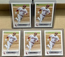 2022 Topps Update Series SHOHEI OHTANI  100 Career Home Runs 5 Card Lot
