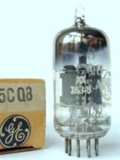 5CQ8 TUBE GE BOXED VINTAGE COMMERCIAL SURPLUS