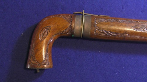 Coltello in legno con fodero lavorato a mano. Pugnale doppia lama. - Foto 7 di 12